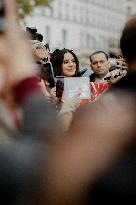 PFW - Lana Del Rey arriving At Zimmermann