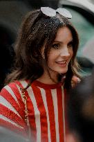 PFW - Lana Del Rey arriving At Zimmermann
