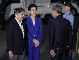 Japan emperor, empress visit World Exposition in Osaka
