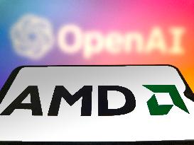 Illustration AMD OpenAI