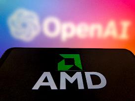 Illustration AMD OpenAI