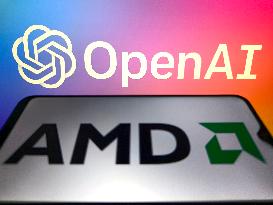 Illustration AMD OpenAI