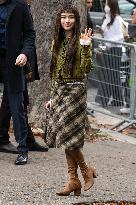 PFW Miu Miu Outside Arrivals