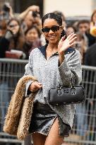 PFW Miu Miu Outside Arrivals