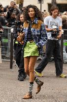 PFW Miu Miu Outside Arrivals