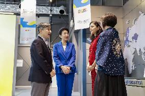 Japan emperor, empress visit Osaka expo