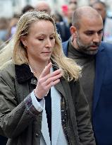 Marion Marechal Speaks To Media - Paris