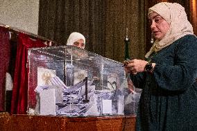 Parliament Election in Syria - Damascus