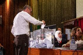 Parliament Election in Syria - Damascus