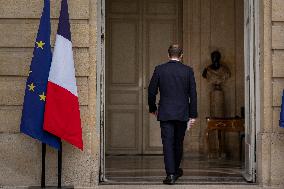 Statement by French Outgoing Prime Minister Sebastien Lecornu After Resignation - Paris
