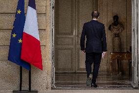 Statement by French Outgoing Prime Minister Sebastien Lecornu After Resignation - Paris
