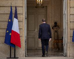 Statement by French Outgoing Prime Minister Sebastien Lecornu After Resignation - Paris