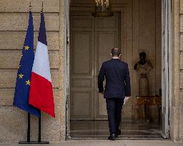 Statement by French Outgoing Prime Minister Sebastien Lecornu After Resignation - Paris