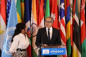 Former Egyptian Minister Elected UNESCO Director-General - Paris