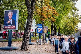 Netherlands Election Posters For 2025 Elections - The Hague