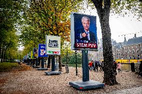 Netherlands Election Posters For 2025 Elections - The Hague