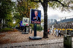 Netherlands Election Posters For 2025 Elections - The Hague