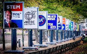 Netherlands Election Posters For 2025 Elections - The Hague
