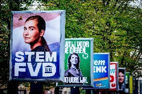 Netherlands Election Posters For 2025 Elections - The Hague