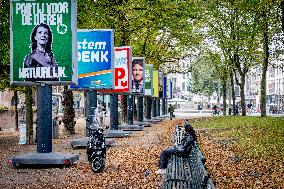 Netherlands Election Posters For 2025 Elections - The Hague