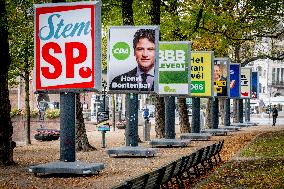 Netherlands Election Posters For 2025 Elections - The Hague