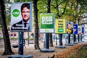 Netherlands Election Posters For 2025 Elections - The Hague