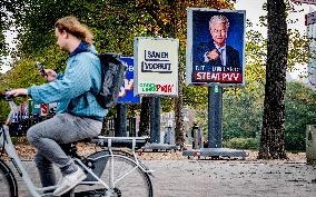 Netherlands Election Posters For 2025 Elections - The Hague