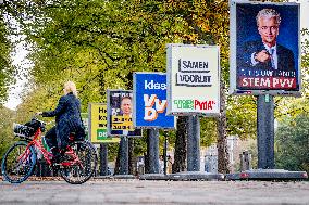 Netherlands Election Posters For 2025 Elections - The Hague