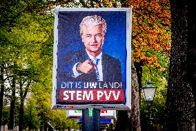 Netherlands Election Posters For 2025 Elections - The Hague