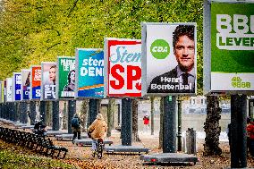 Netherlands Election Posters For 2025 Elections - The Hague