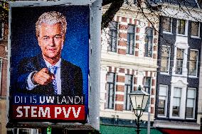 Netherlands Election Posters For 2025 Elections - The Hague