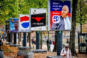 Netherlands Election Posters For 2025 Elections - The Hague