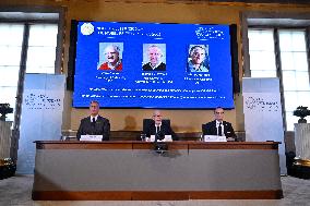 THE NOBEL PRIZE IN PHYSICS IS ANNOUNCED