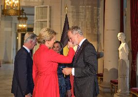 Spanish Royals Visit Belgium - Brussels