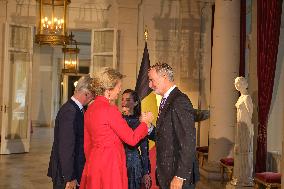 Spanish Royals Visit Belgium - Brussels