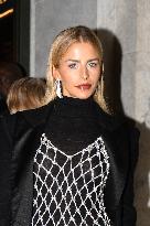 PFW - Caroline Daur Leaves Miu Miu After Party
