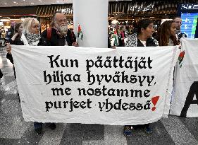 FINLAND - ISRAEL - PALESTINIANS - CONFLICT - DIPLOMACY - AID - FLOTILLA