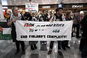 FINLAND - ISRAEL - PALESTINIANS - CONFLICT - DIPLOMACY - AID - FLOTILLA