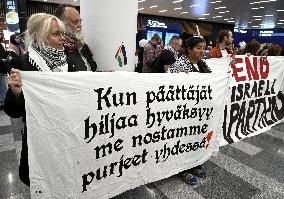 FINLAND - ISRAEL - PALESTINIANS - CONFLICT - DIPLOMACY - AID - FLOTILLA
