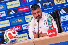 CALCIO - FIFA Mondiali - Press conference of Italy's coach Gennaro Gattuso