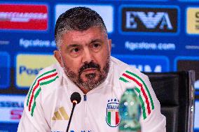 CALCIO - FIFA Mondiali - Press conference of Italy's coach Gennaro Gattuso