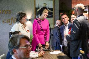 Queen Maxima Attends Event In Tilburg - Netherlands