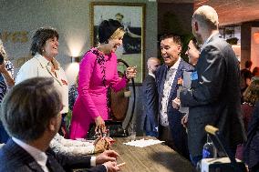 Queen Maxima Attends Event In Tilburg - Netherlands