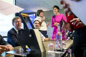 Queen Maxima Attends Event In Tilburg - Netherlands