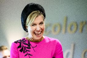 Queen Maxima Attends Event In Tilburg - Netherlands