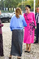 Queen Maxima Attends Event In Tilburg - Netherlands