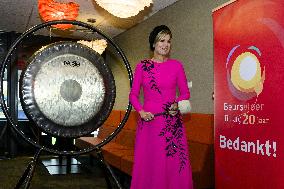 Queen Maxima Attends Event In Tilburg - Netherlands