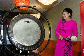 Queen Maxima Attends Event In Tilburg - Netherlands