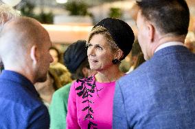 Queen Maxima Attends Event In Tilburg - Netherlands