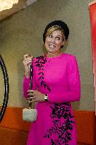 Queen Maxima Attends Event In Tilburg - Netherlands